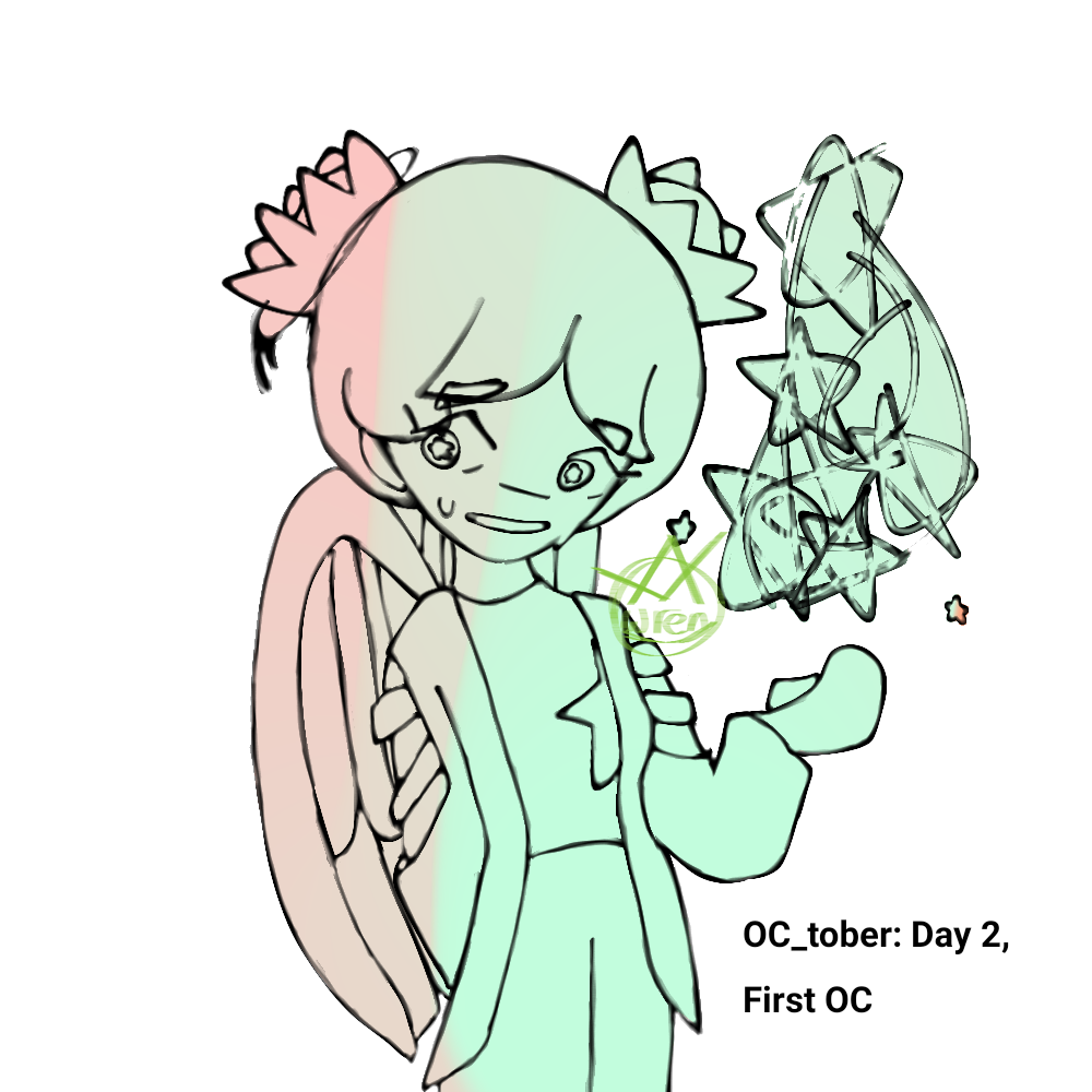 Astra from unfinished Inktober